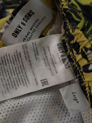 Eticheta marime si compozitie - Pantaloni scurti ONLY&SONS - L - Barbati