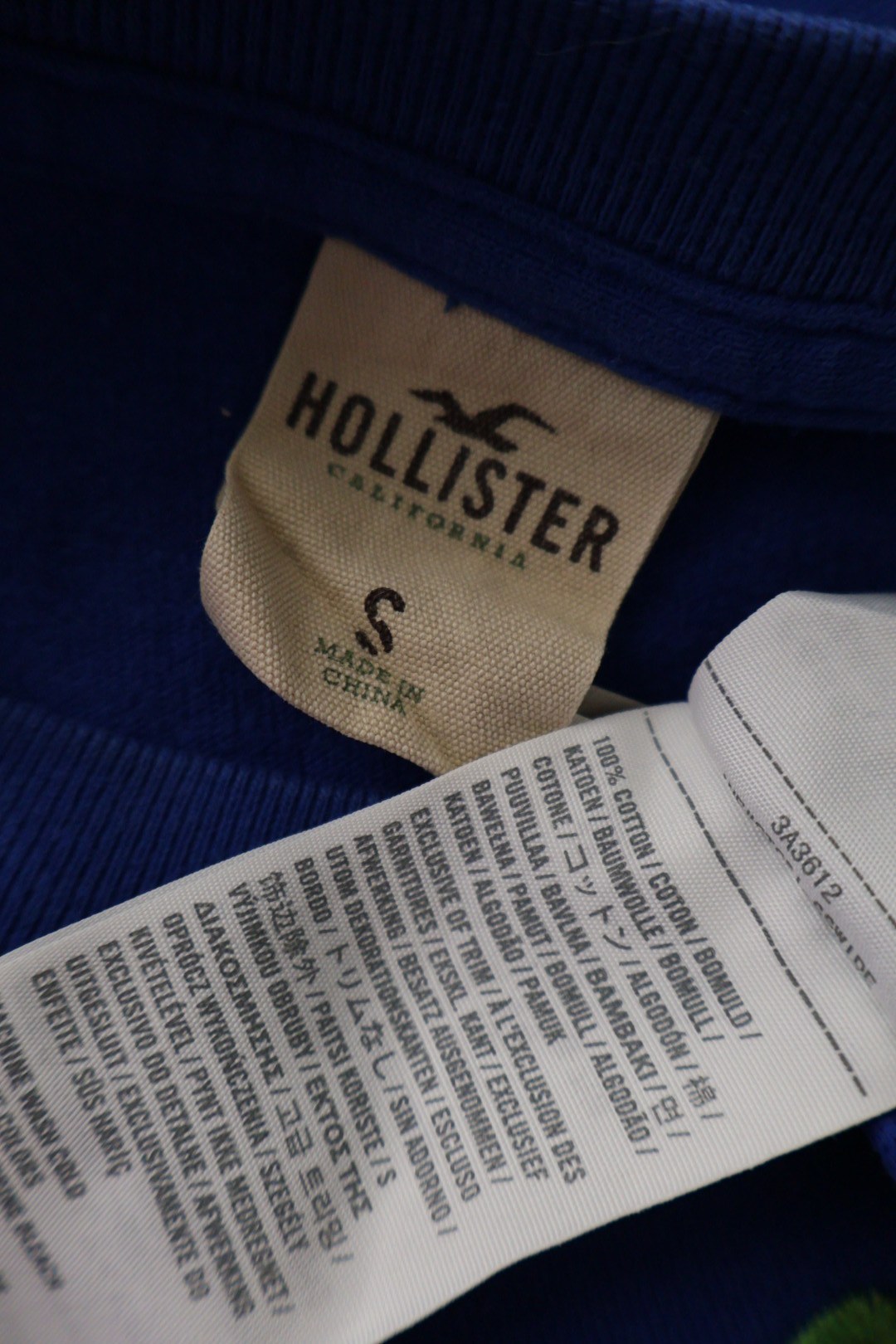 Hollister – tricou – etichetă – second-hand premium