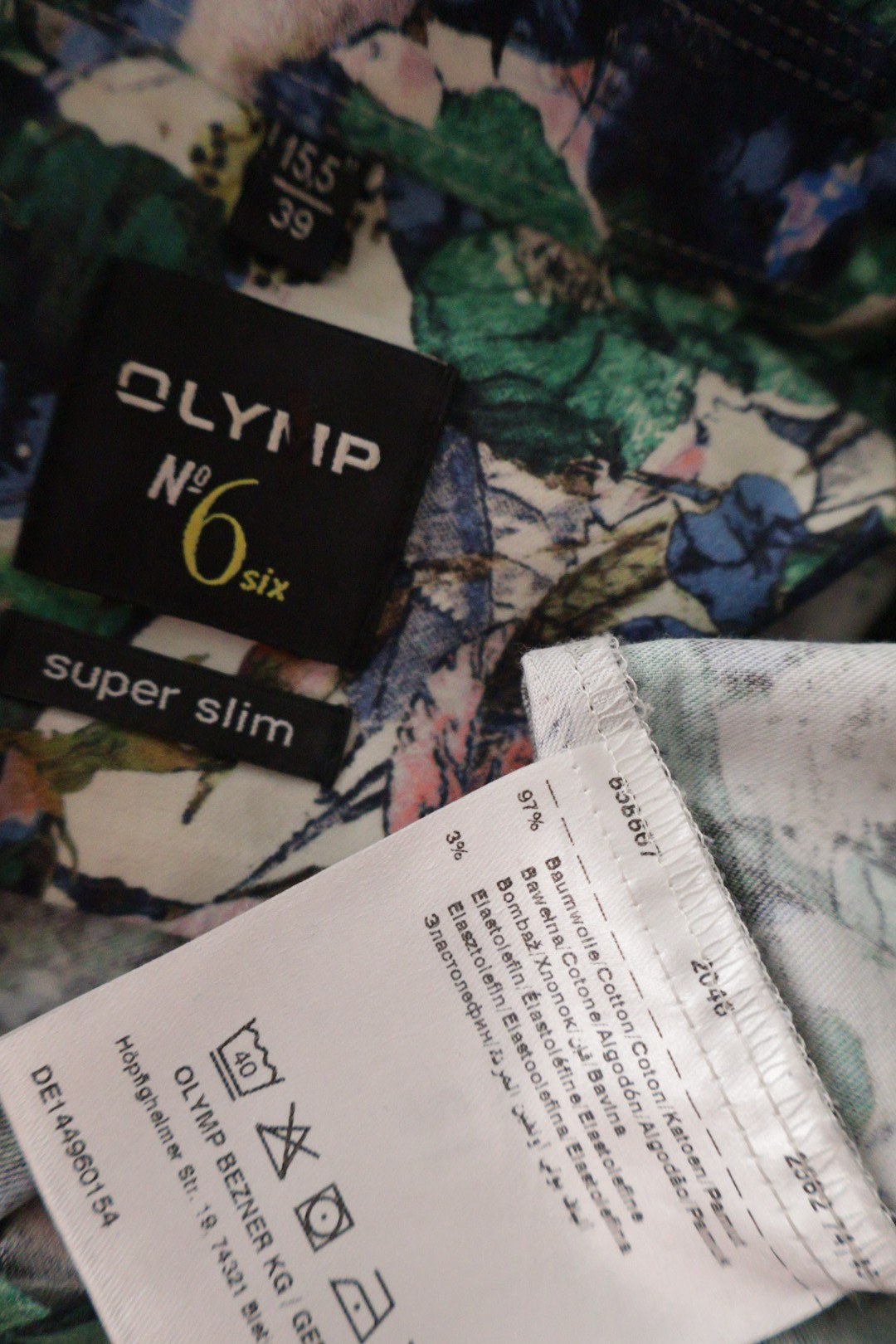 OLYMP – cămașă – etichetă – second-hand premium