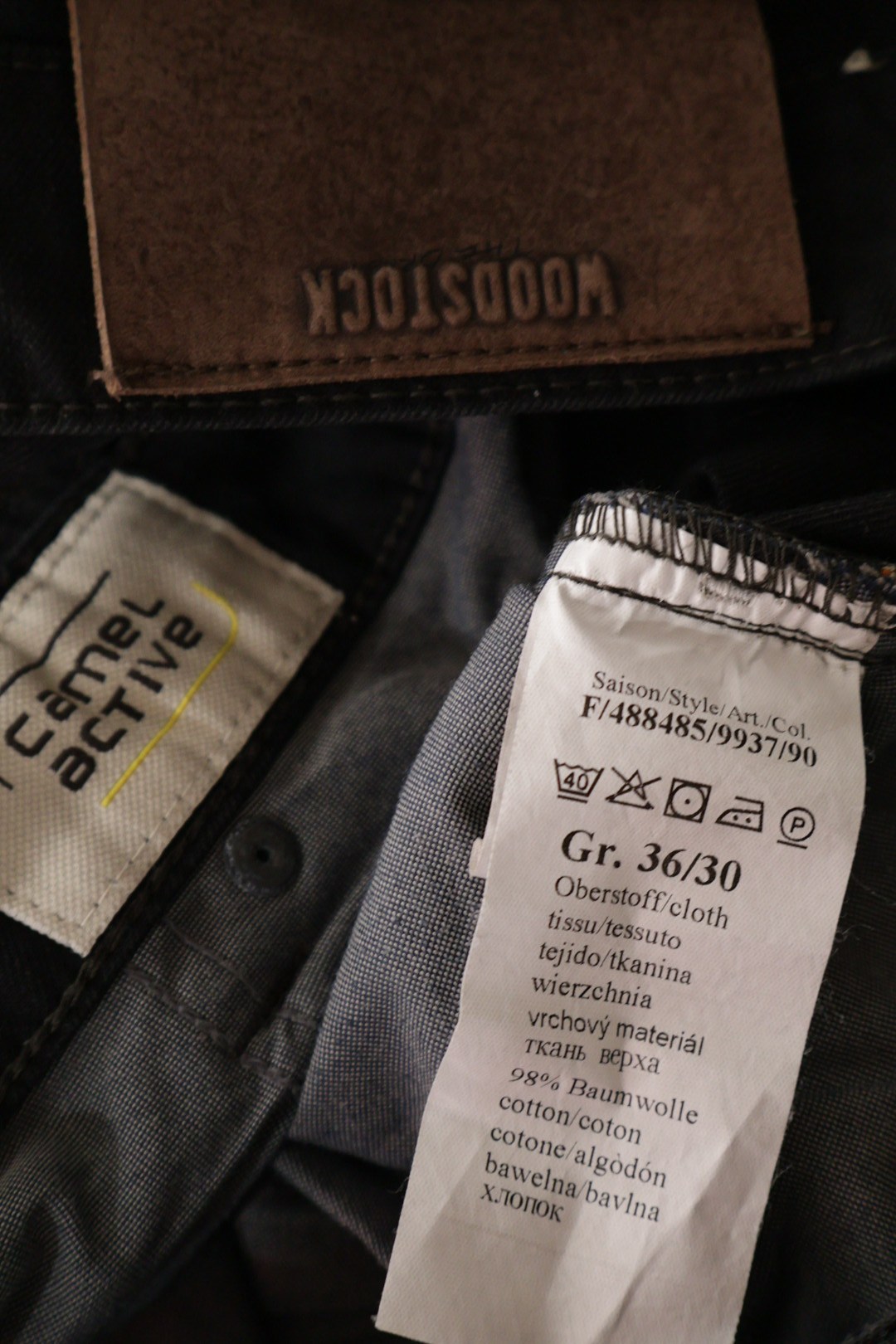 camel active – blugi – etichetă – second-hand premium