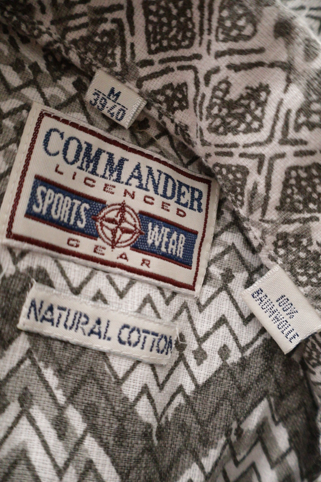 COMMANDER – cămașă – etichetă – second-hand premium