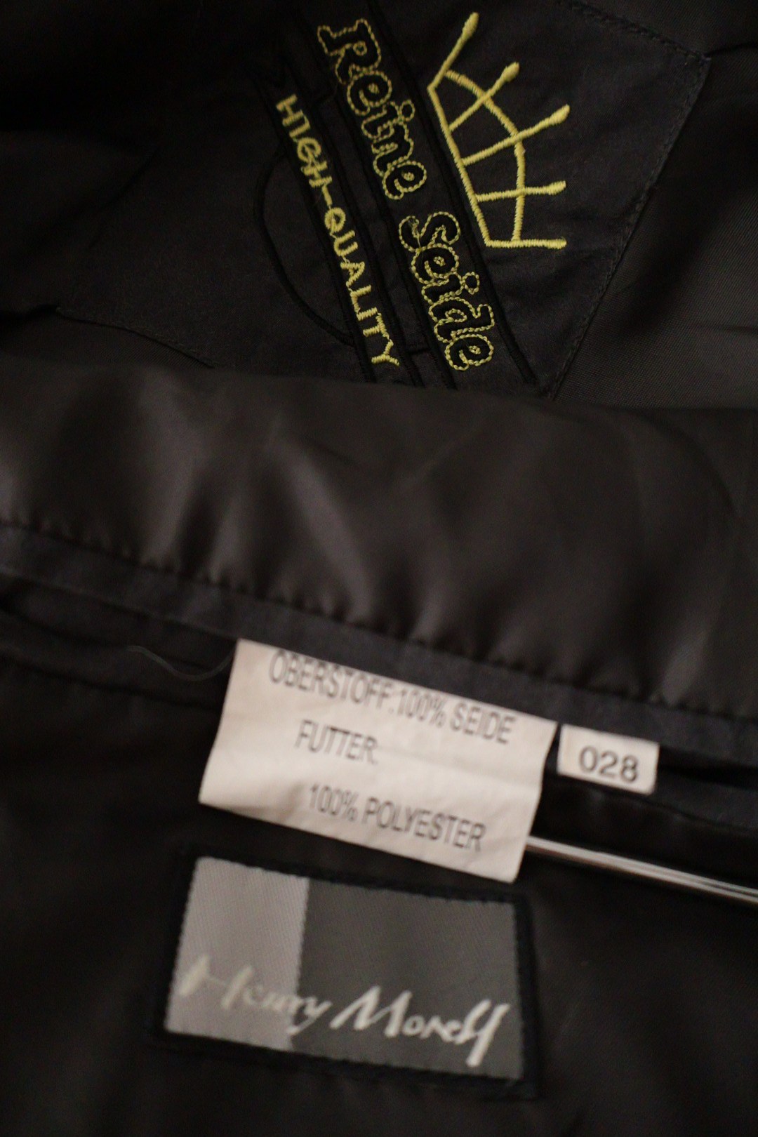 Henry Mond – sacou – etichetă – second-hand premium