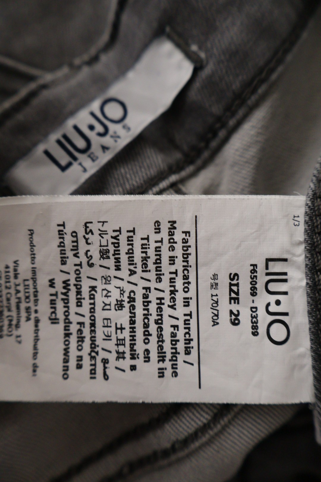 Liu Jo – blugi – etichetă – second-hand premium