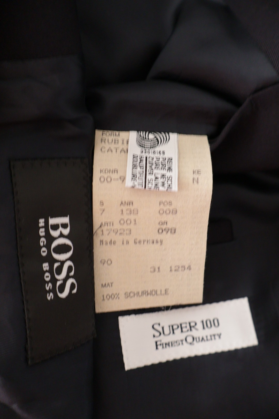 BOSS – sacou – etichetă – second-hand premium