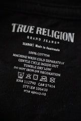 True Religion – tricou – etichetă – second-hand premium