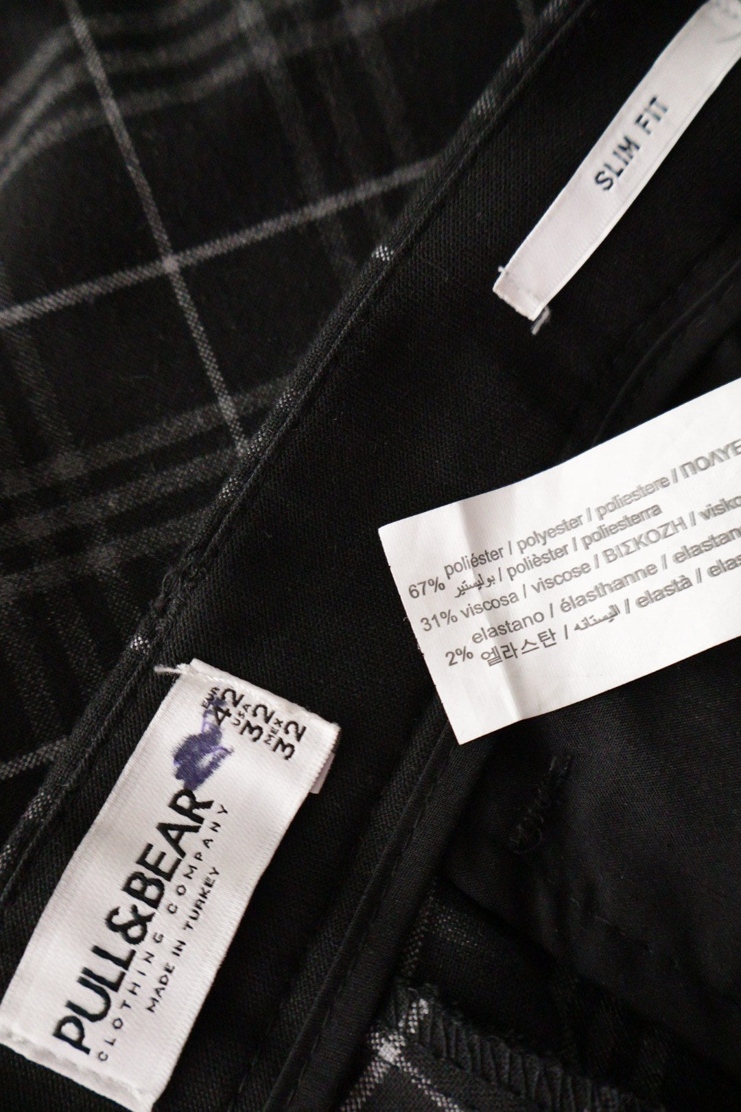 PULL&BEAR – pantaloni – etichetă – second-hand premium