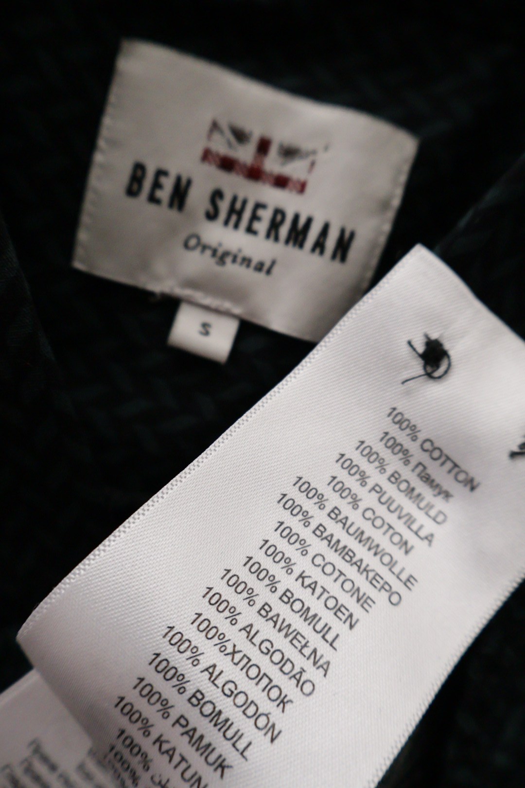 Ben Sherman – cămașă – etichetă – second-hand premium