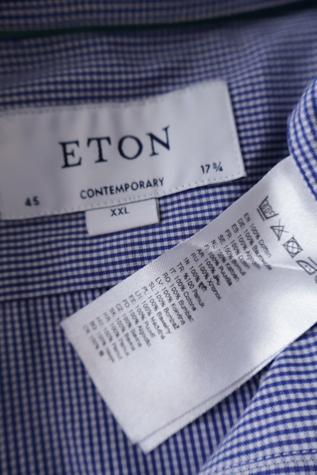 Eton – cămașă – etichetă – second-hand premium