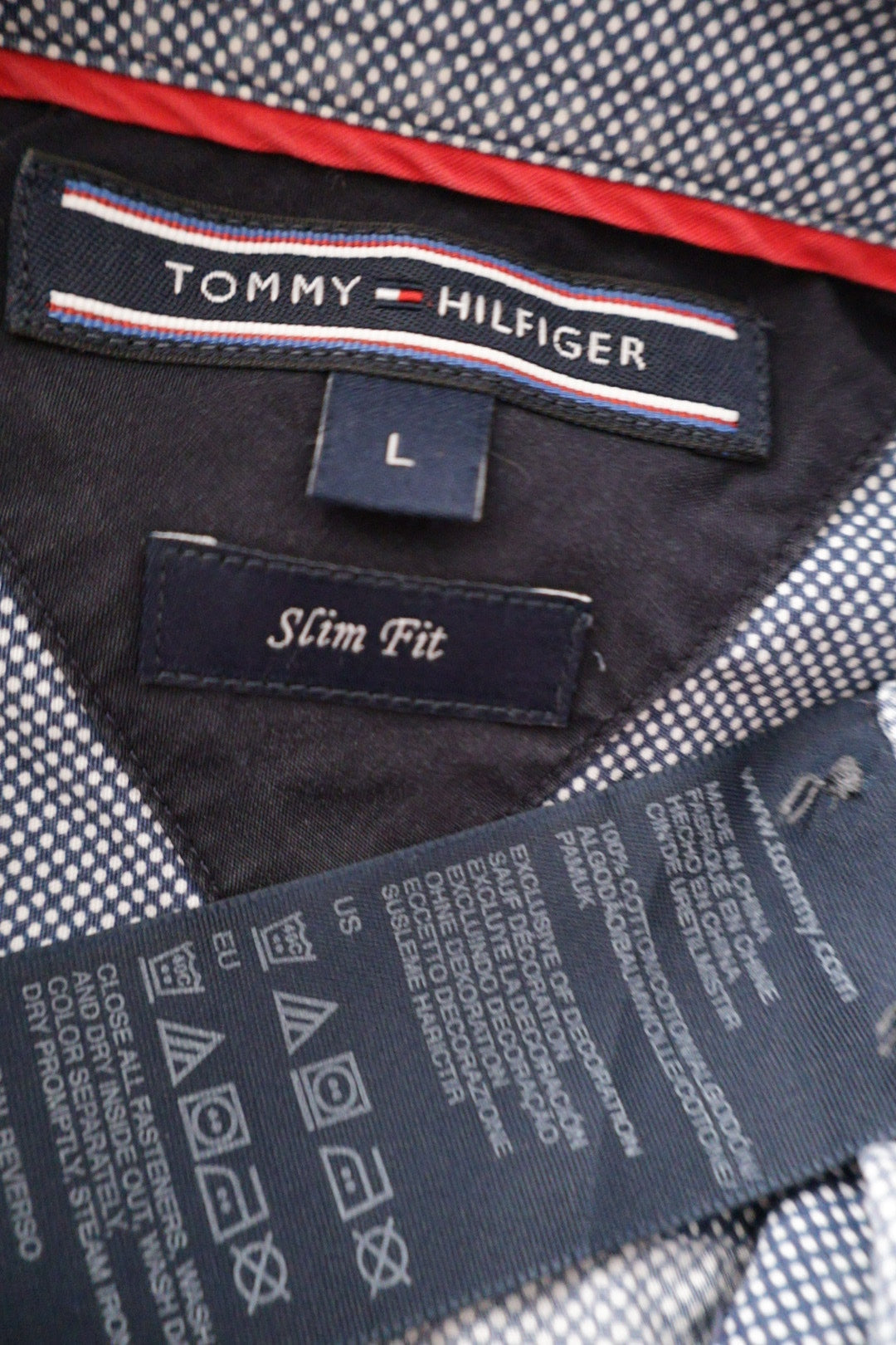 Tommy Hilfiger – cămașă – etichetă – second-hand premium