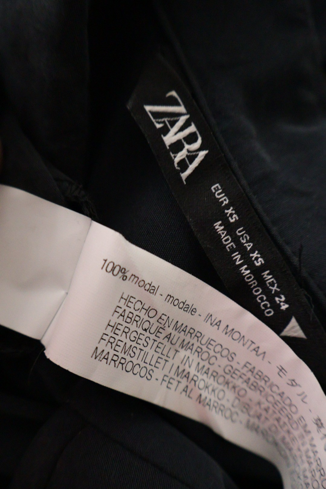 Zara – cămașă – etichetă – second-hand premium