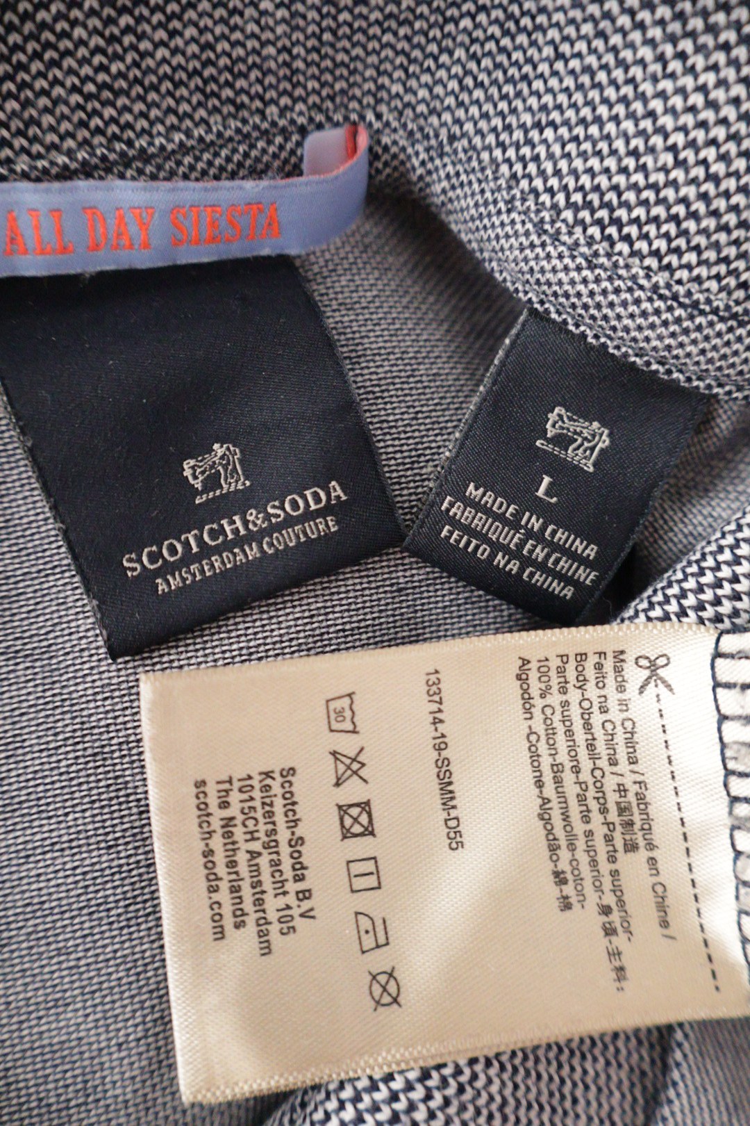 Scotch&Soda – tricou – etichetă – second-hand premium