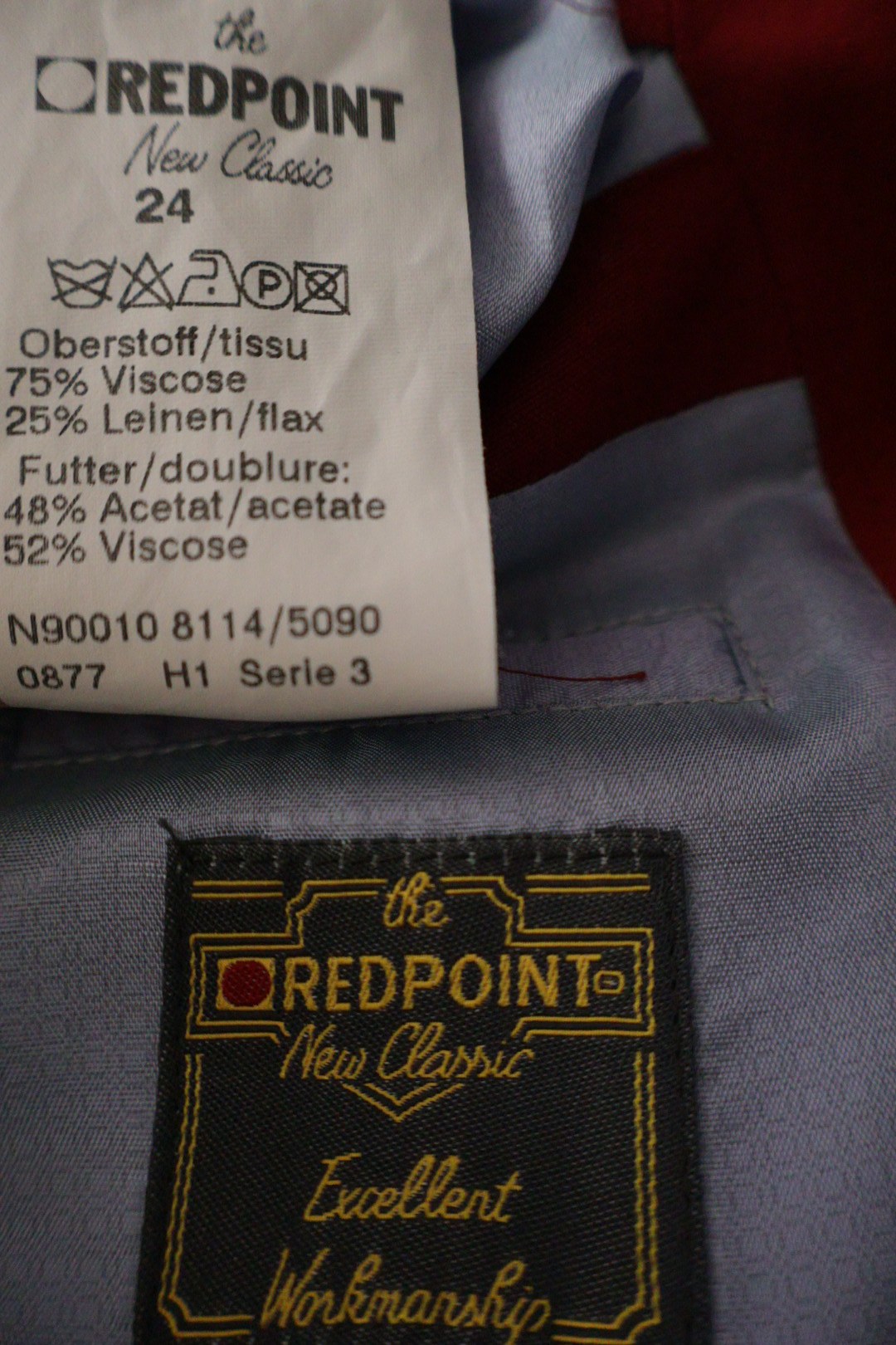 REDPOINT – sacou – etichetă – second-hand premium