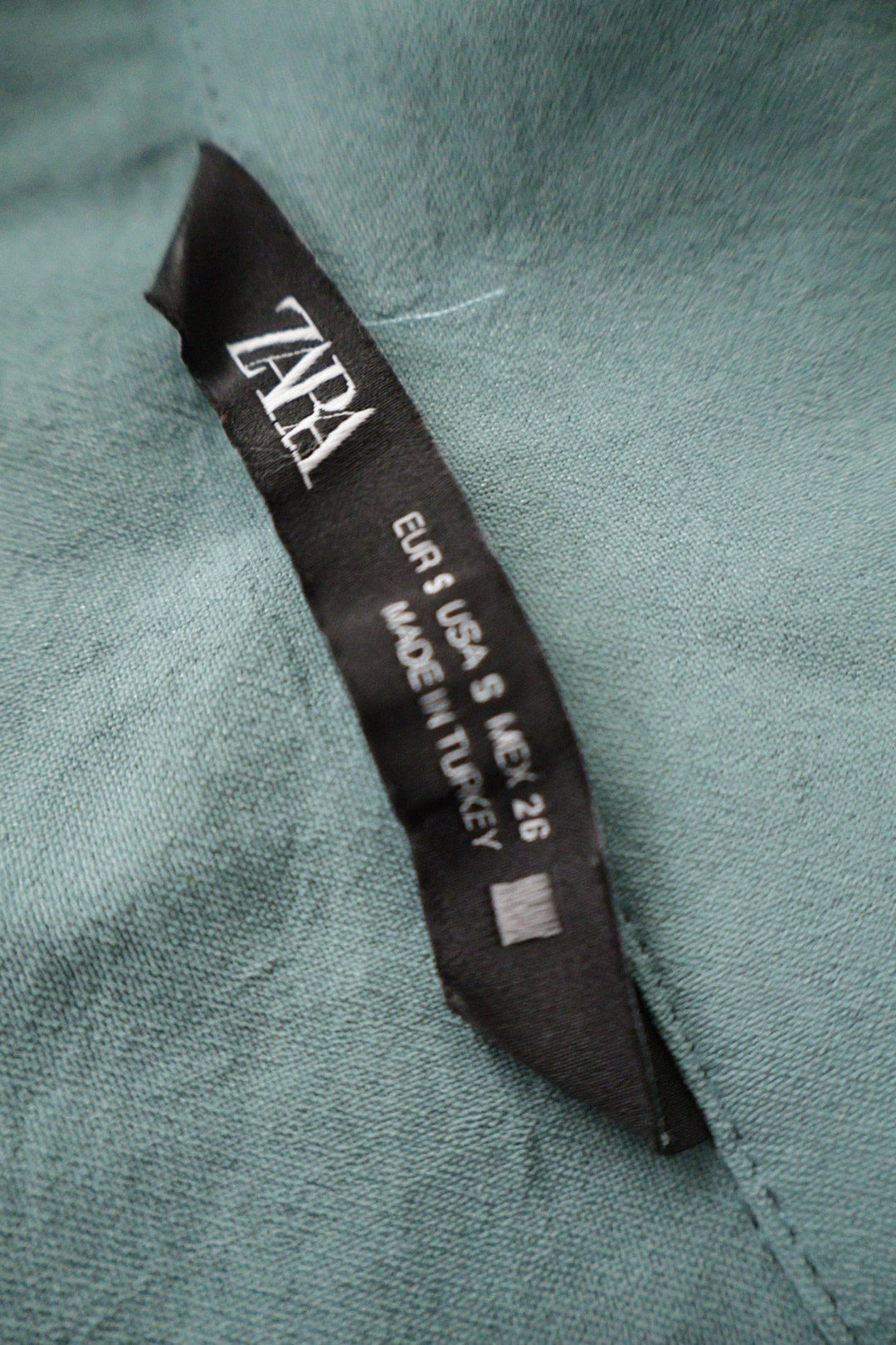 Zara – salopeta – etichetă – second-hand premium