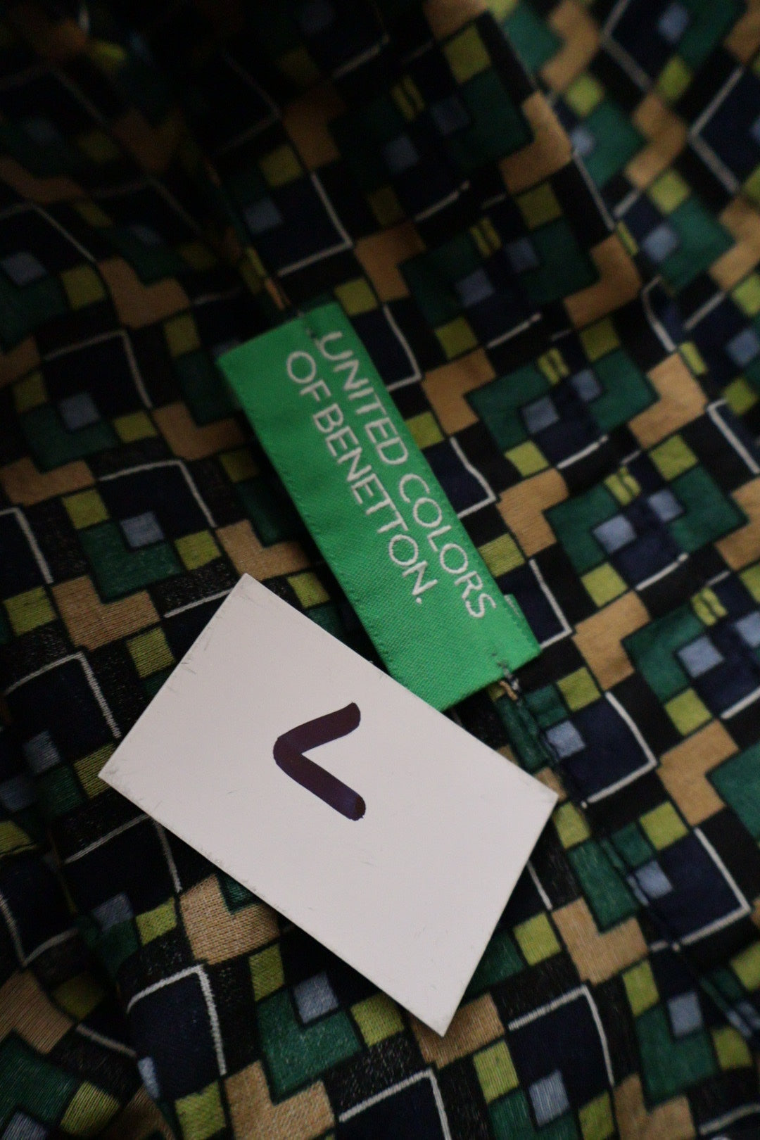 Benetton – cămașă – etichetă – second-hand premium