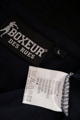 BOXEUR DES RUES – tricou – etichetă – second-hand premium