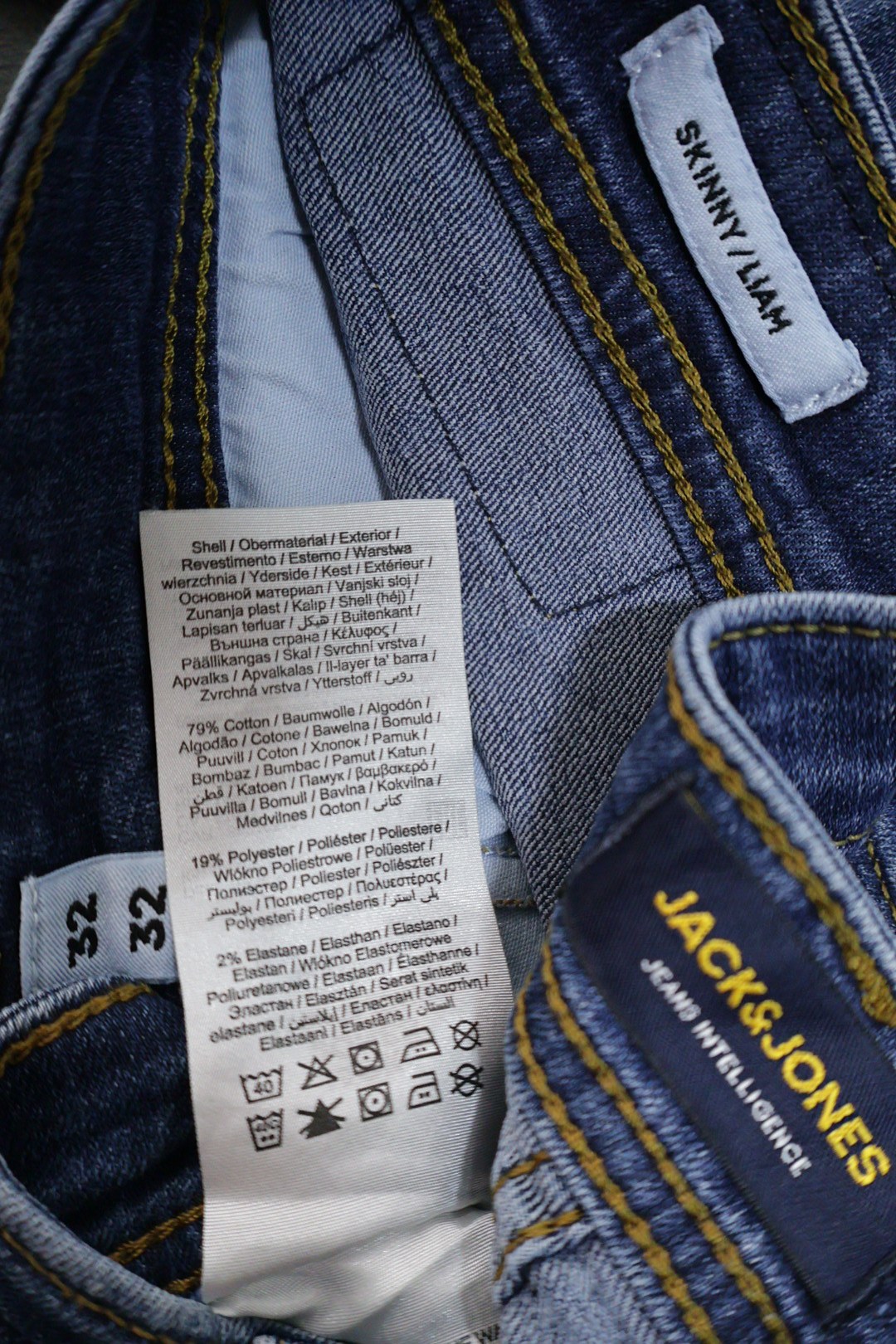 JACK&JONES – blugi – etichetă – second-hand premium