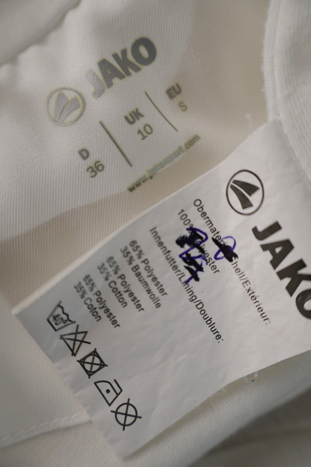 JAKO – bluză – etichetă – second-hand premium