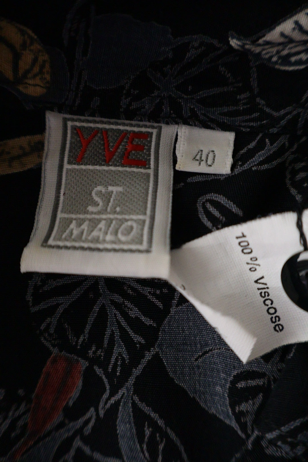 YVE St. Malo – cămașă – etichetă – second-hand premium