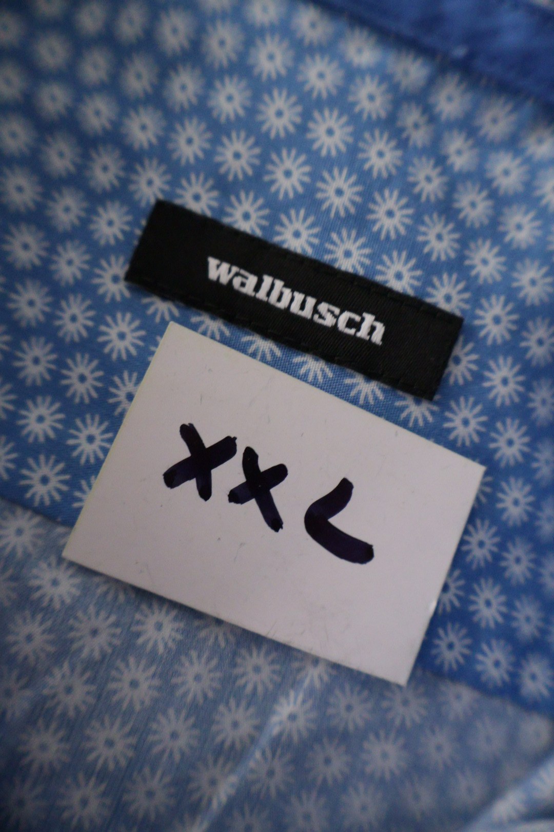 walbusch – cămașă – etichetă – second-hand premium