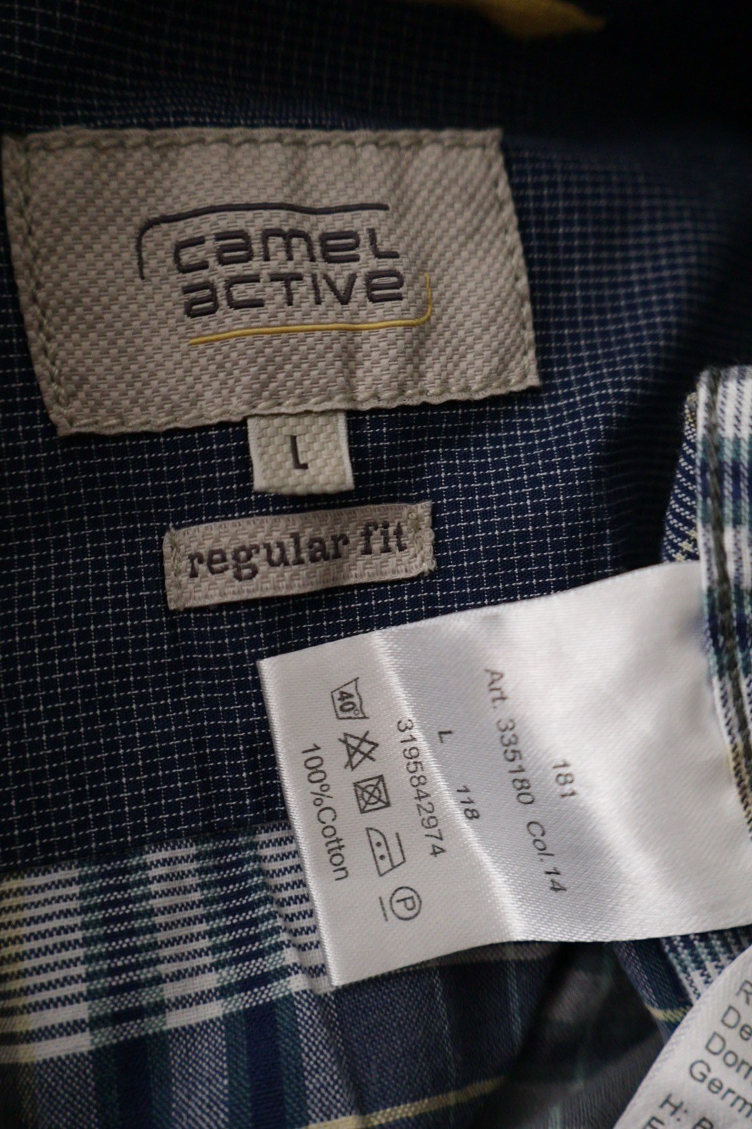 Camel Active – cămașă – etichetă – second-hand premium