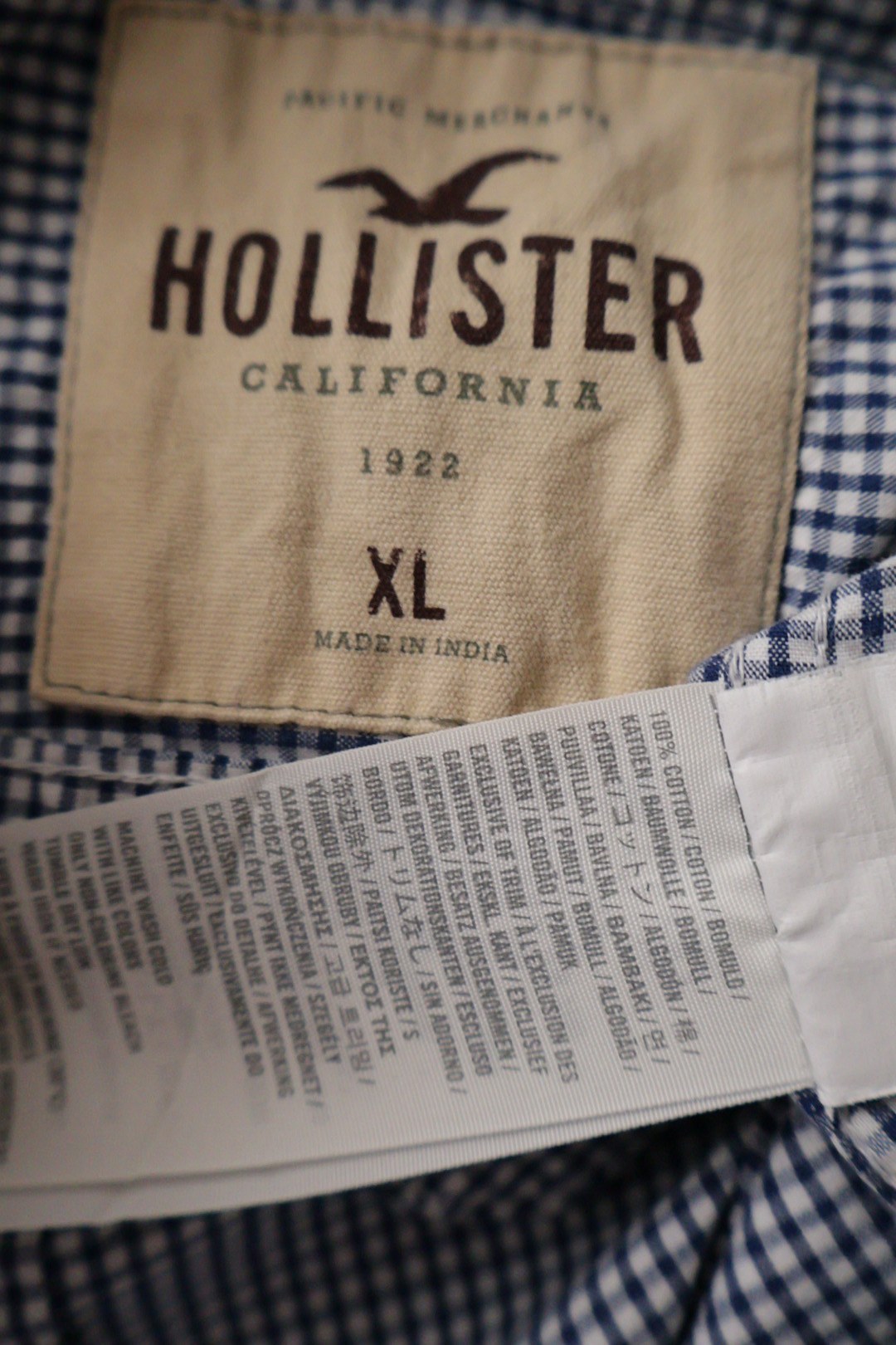 HOLLISTER – cămașă – etichetă – second-hand premium