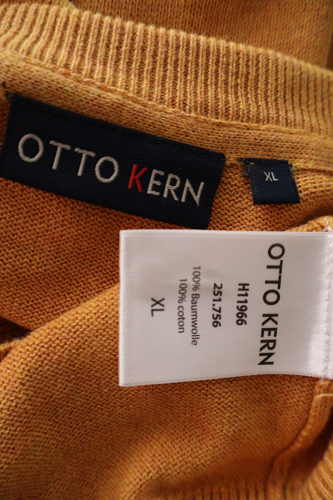 OTTO KERN – pulover – etichetă – second-hand premium