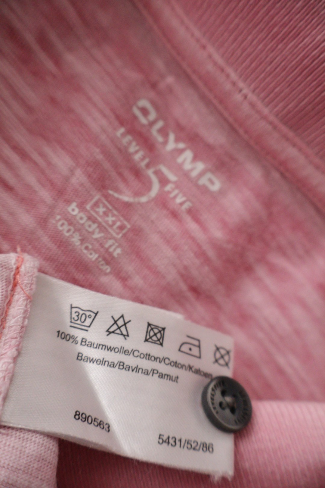 OLYMP – tricou – etichetă – second-hand premium