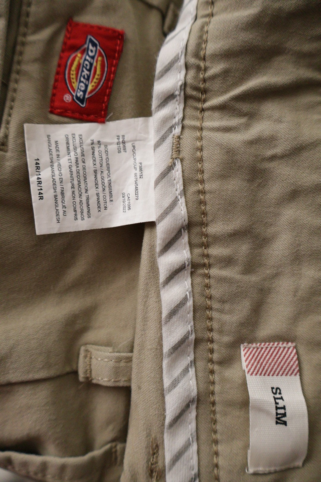 Dickies – pantaloni – etichetă – second-hand premium