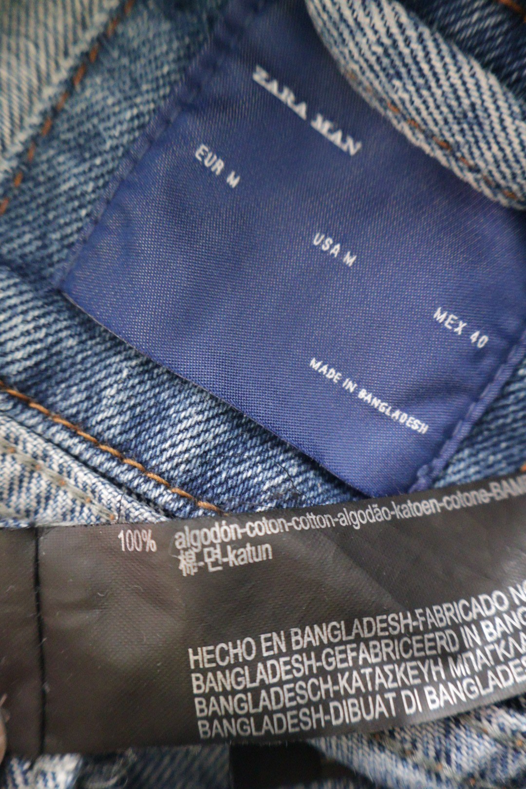ZARA – geacă – etichetă – second-hand premium