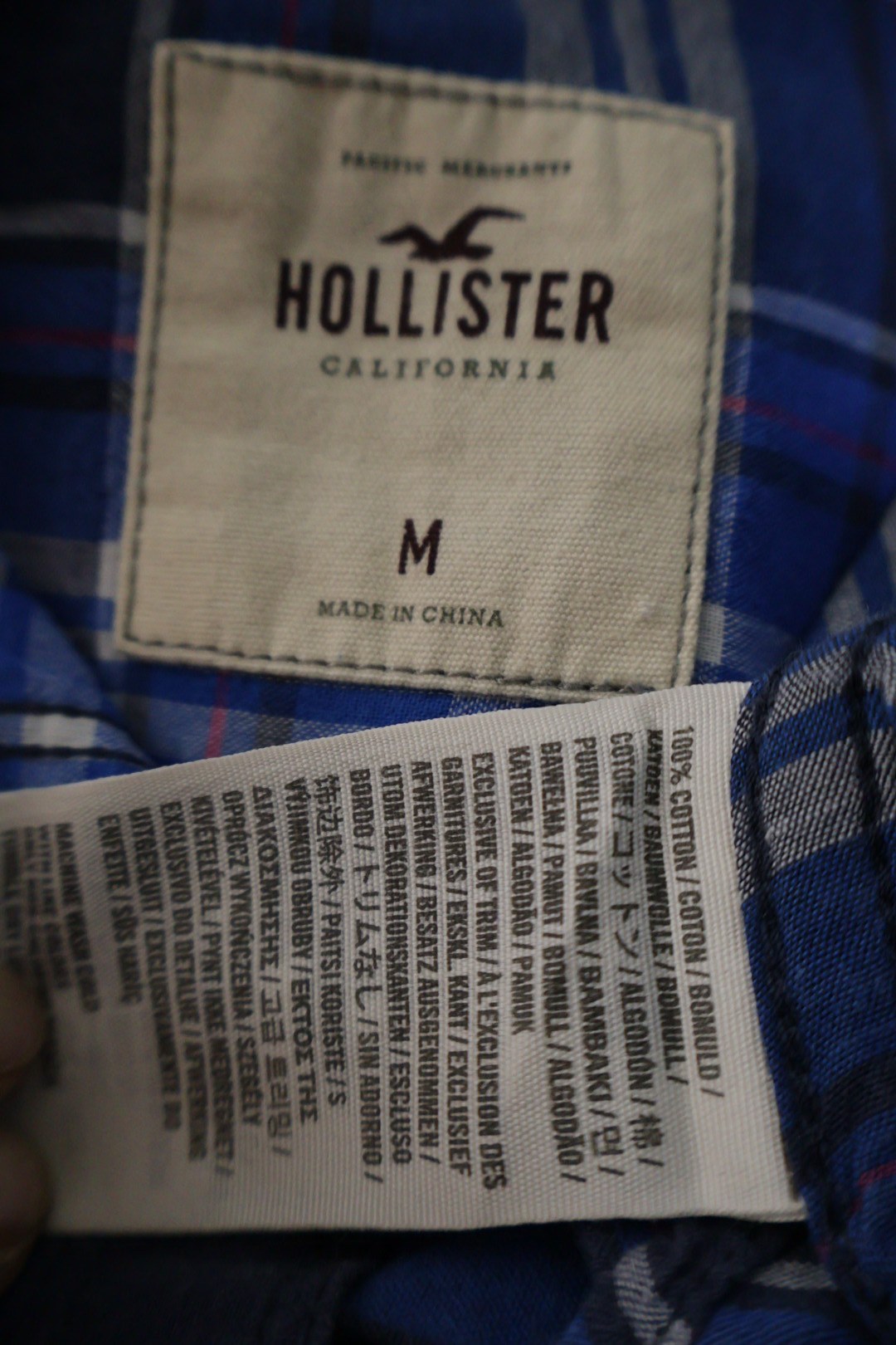 HOLLISTER – cămașă – etichetă – second-hand premium