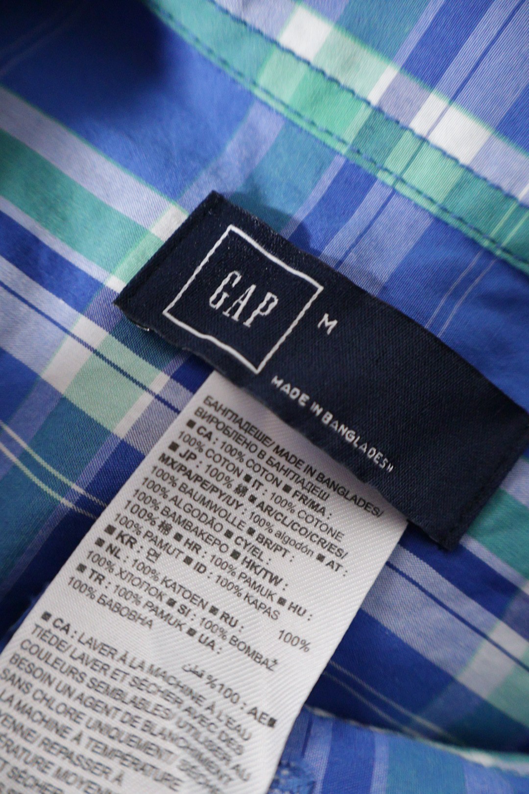 GAP – cămașă – etichetă – second-hand premium