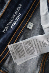 TOM TAILOR – blugi – etichetă – second-hand premium