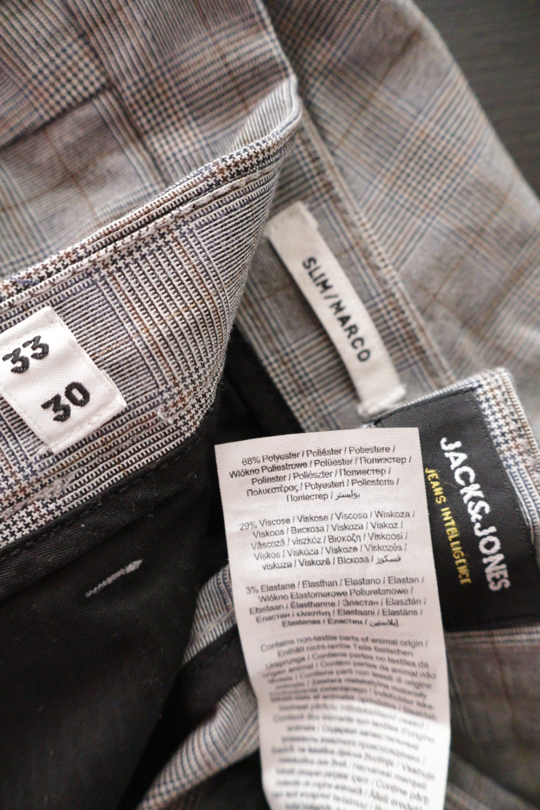 JACK&JONES – pantaloni – etichetă – second-hand premium