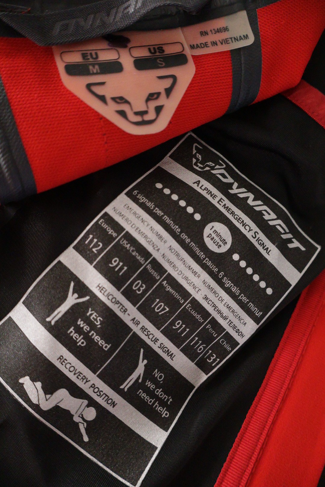 DYNAFIT – vestă – etichetă – second-hand premium