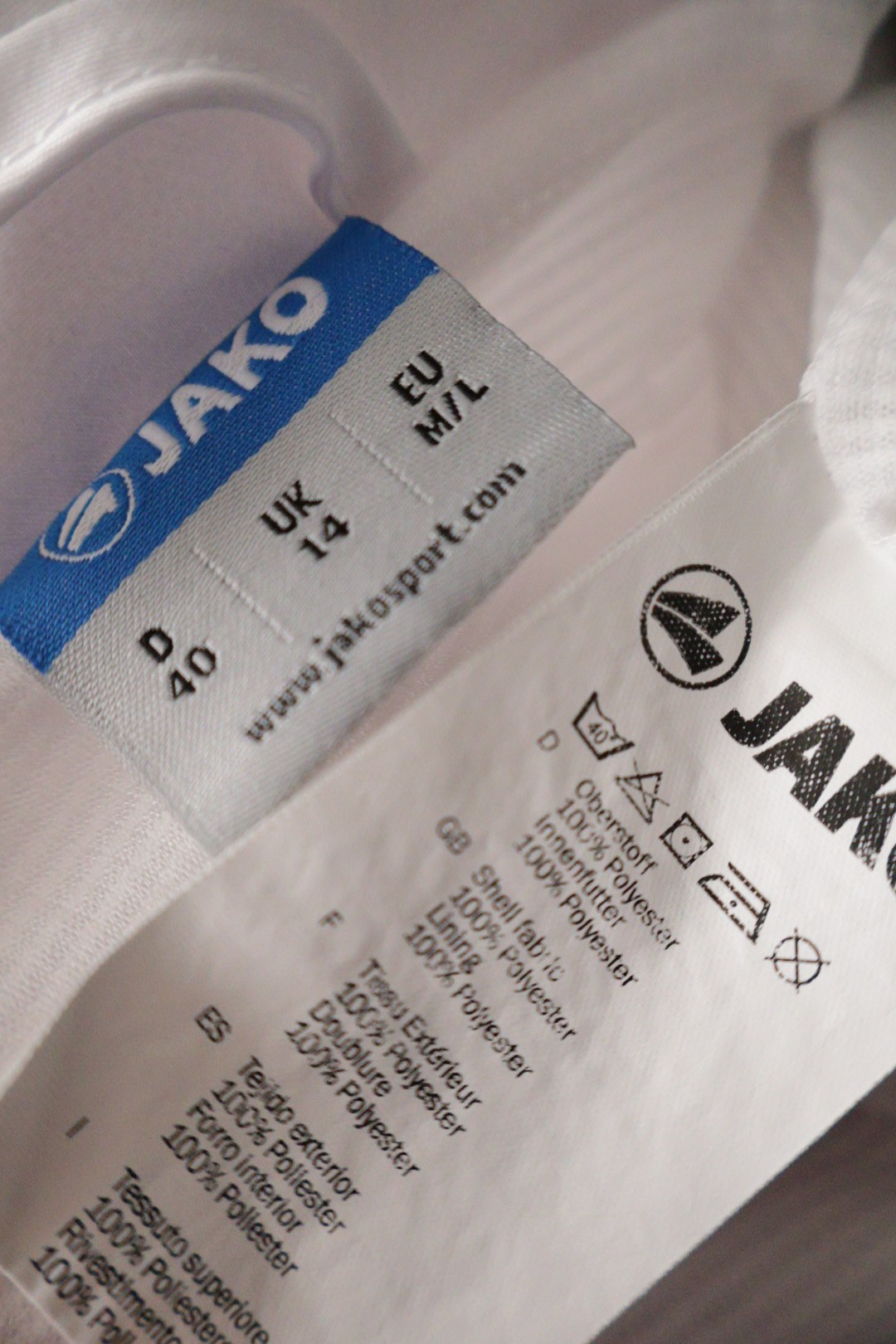 JAKO – geacă – etichetă – second-hand premium