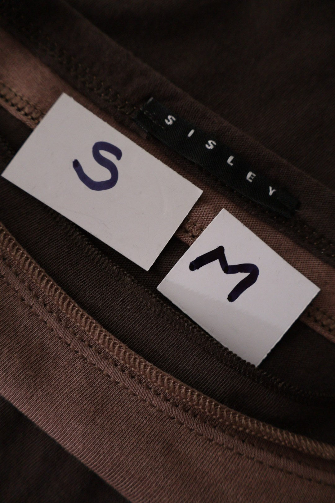 SISLEY – bluză – etichetă – second-hand premium