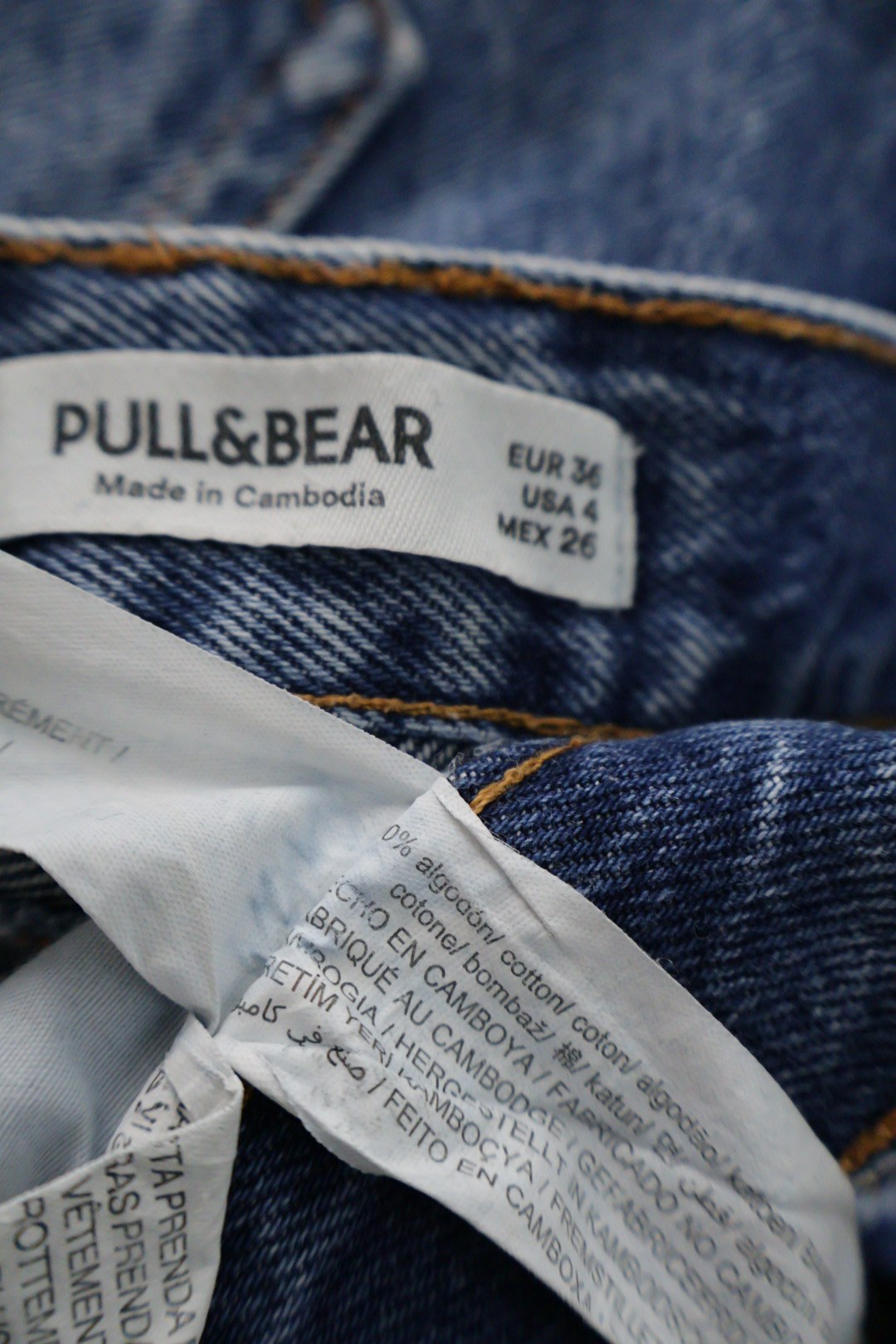 PULL&BEAR – blugi – etichetă – second-hand premium