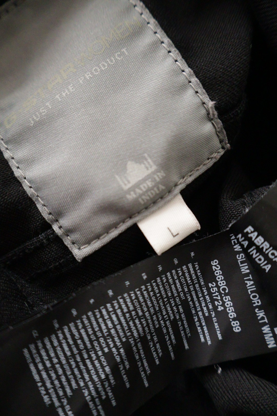 G-STAR RAW – geacă – etichetă – second-hand premium