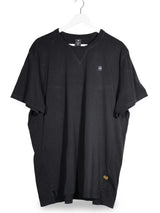 Tricou G-STAR RAW negru mărime XXL vedere din față second-hand premium