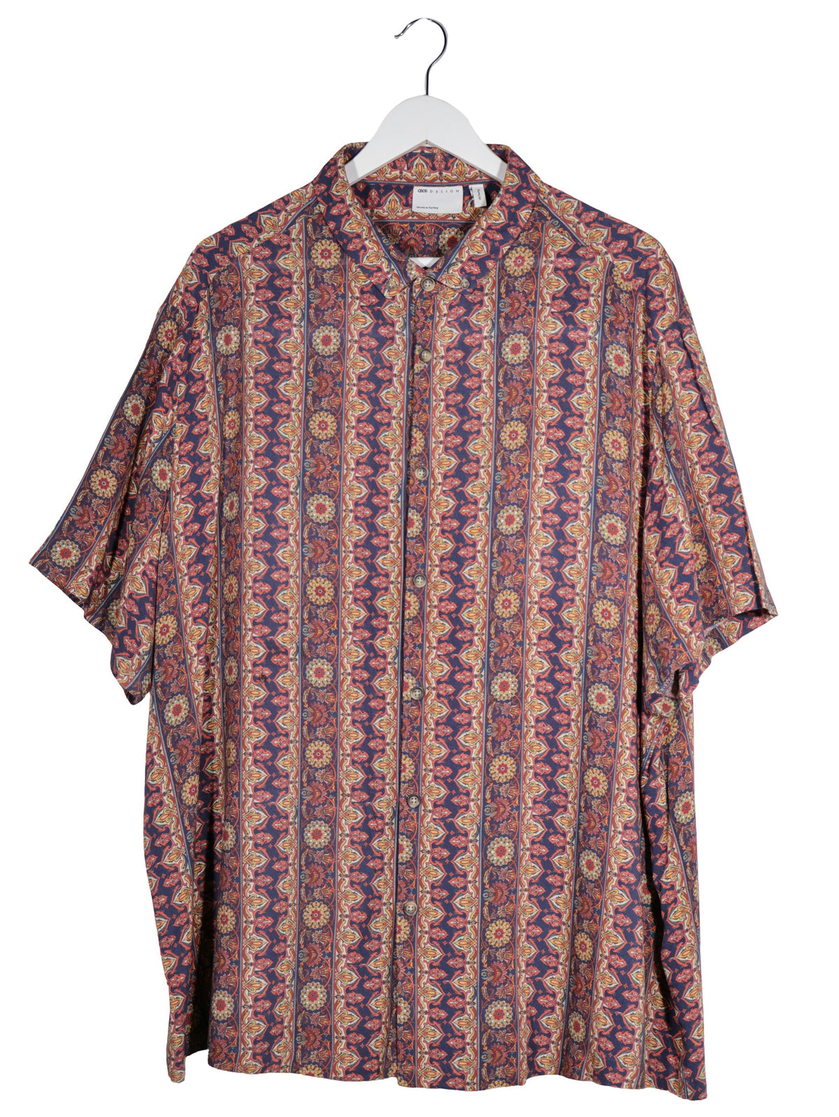 Camasa ASOS DESIGN multicolor mărime 3XL vedere din față second-hand premium