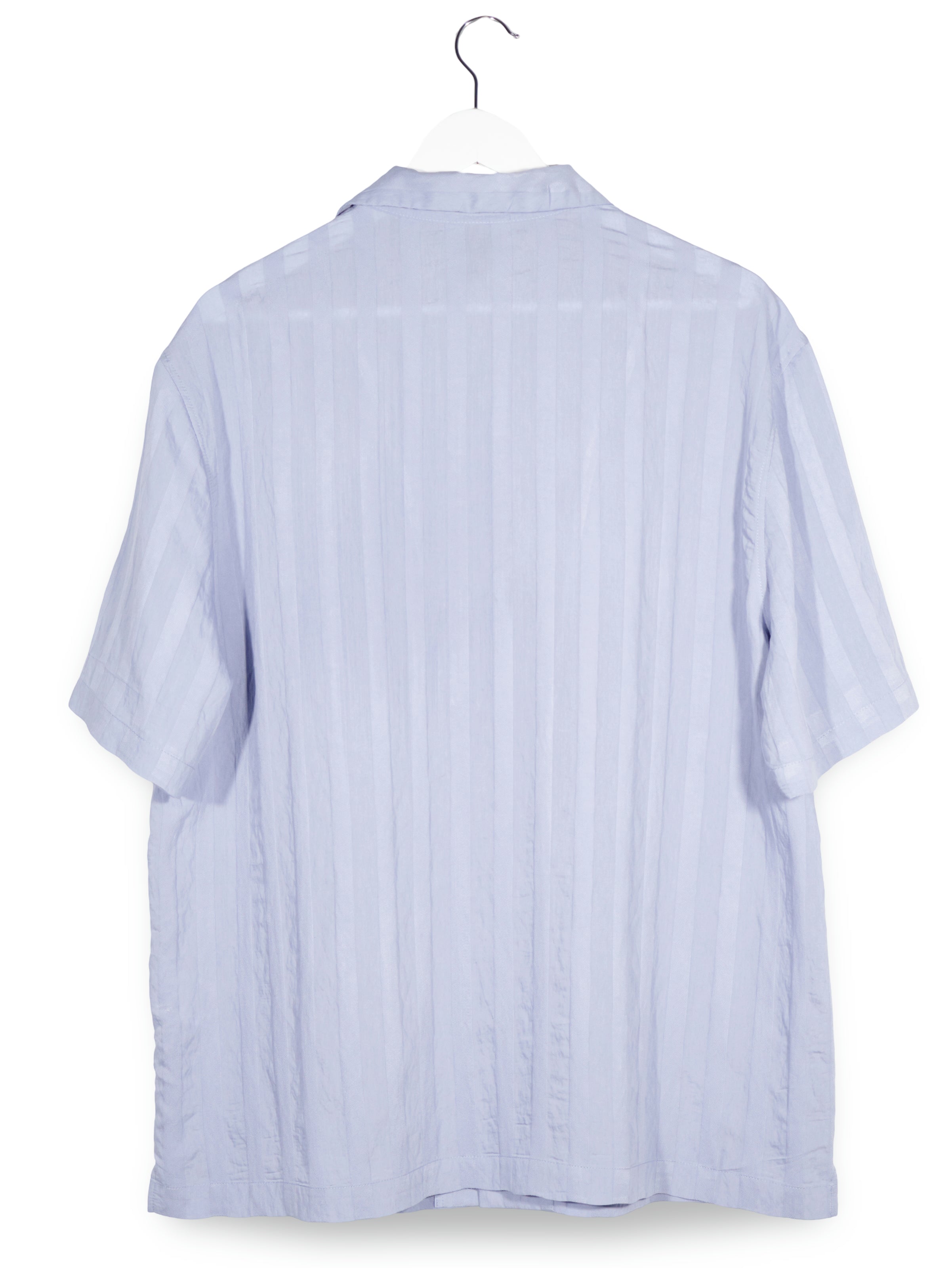 Camasa H&M albastru deschis mărime L vedere din spate second-hand premium