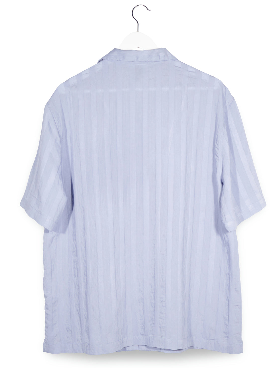 Camasa H&M albastru deschis mărime L vedere din spate second-hand premium