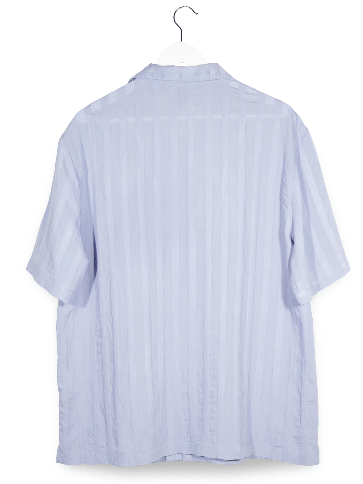 Camasa H&M albastru deschis mărime L vedere din spate second-hand premium
