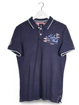 Tricou Gaastra bleumarin mărime M vedere din față second-hand premium