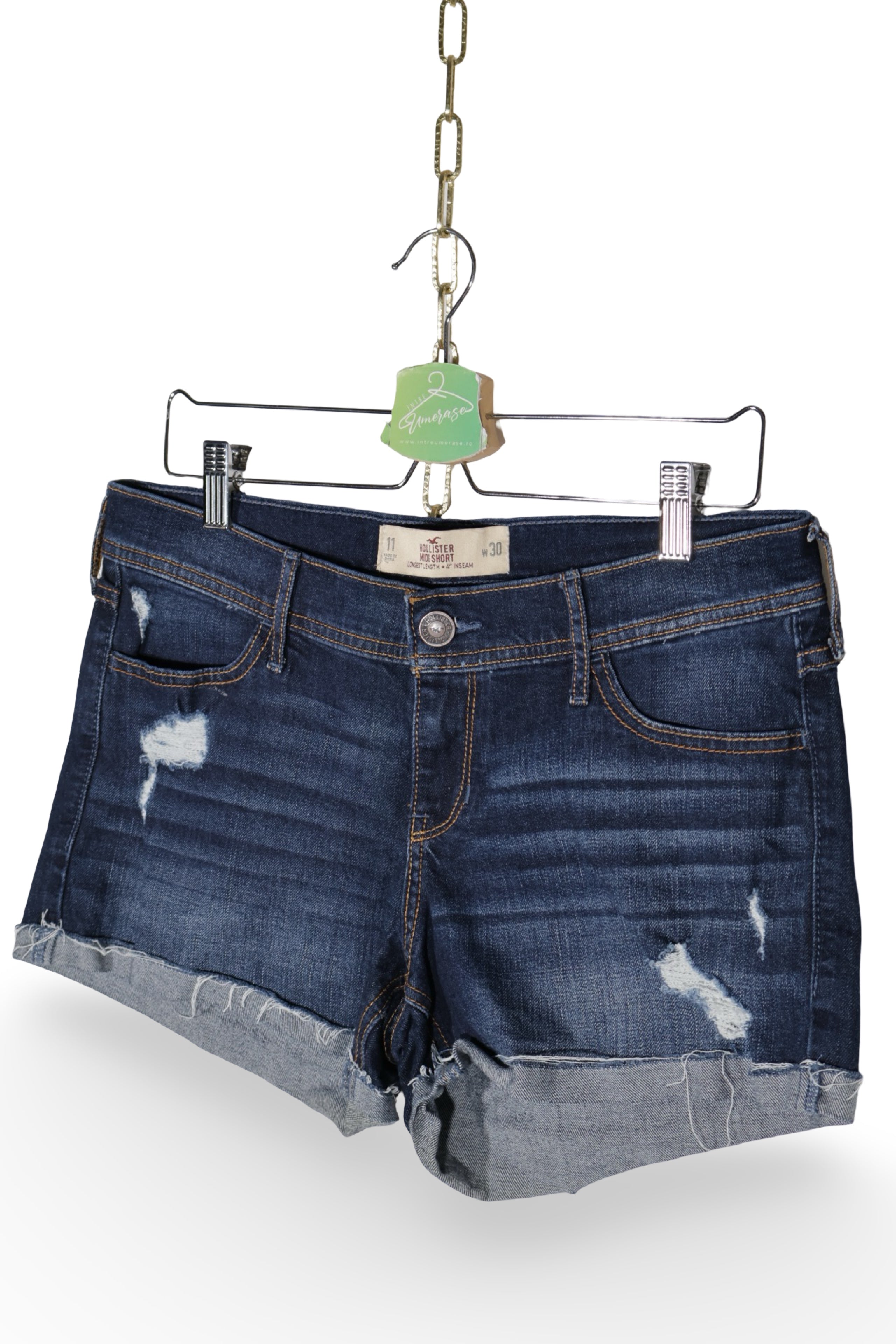 Pantaloni scurti Hollister - marimea L - Femei