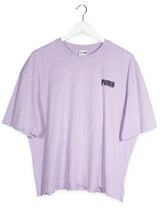 Tricou PUMA lila mărime L vedere din față second-hand premium