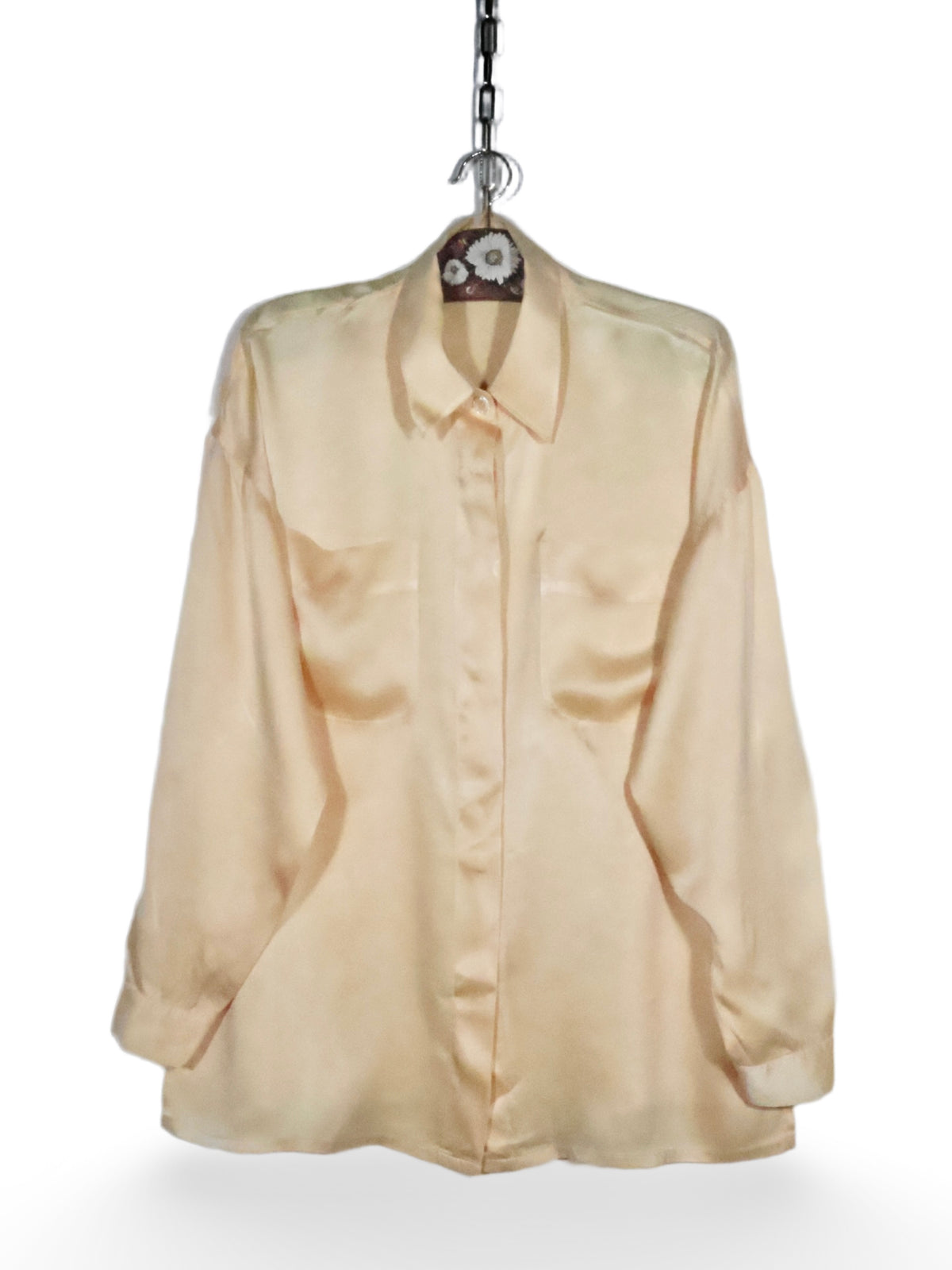 Camasa (100%matase) Vintage - marimea L/XL - Femei