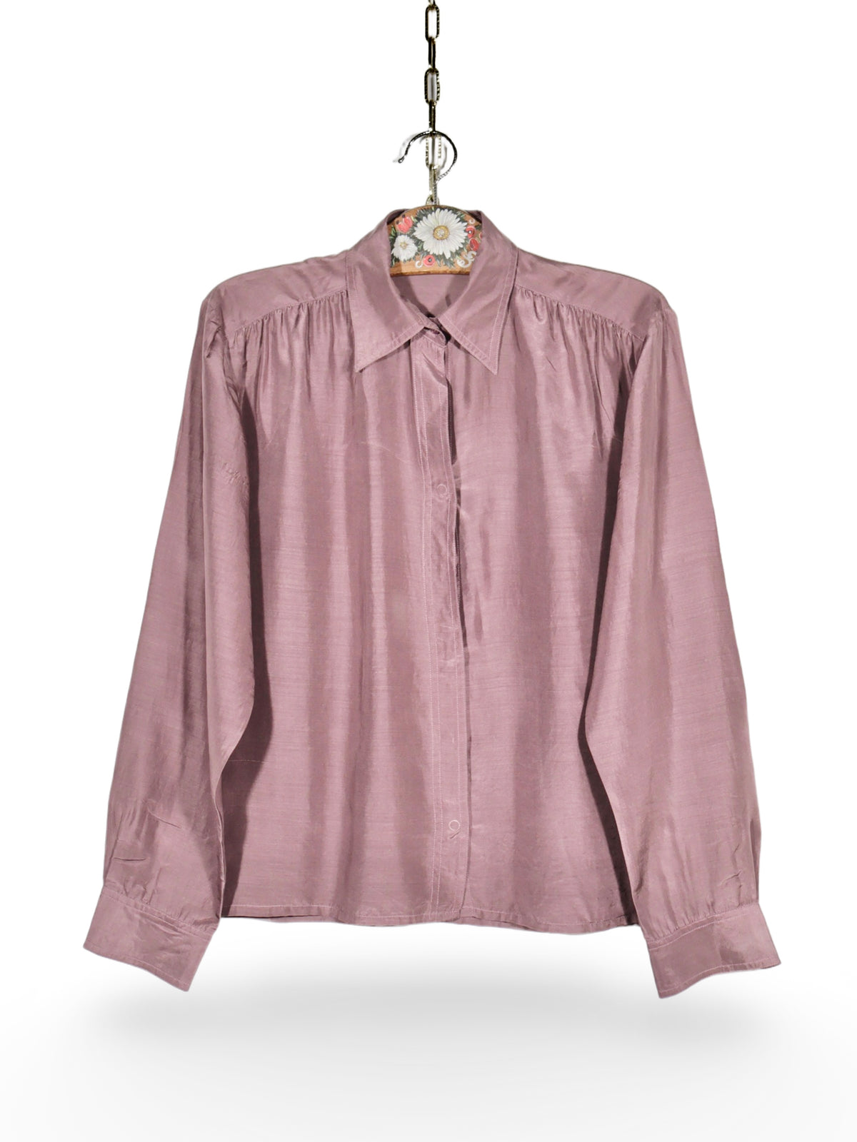 Camasa (100%matase) Vintage - marimea M - Femei
