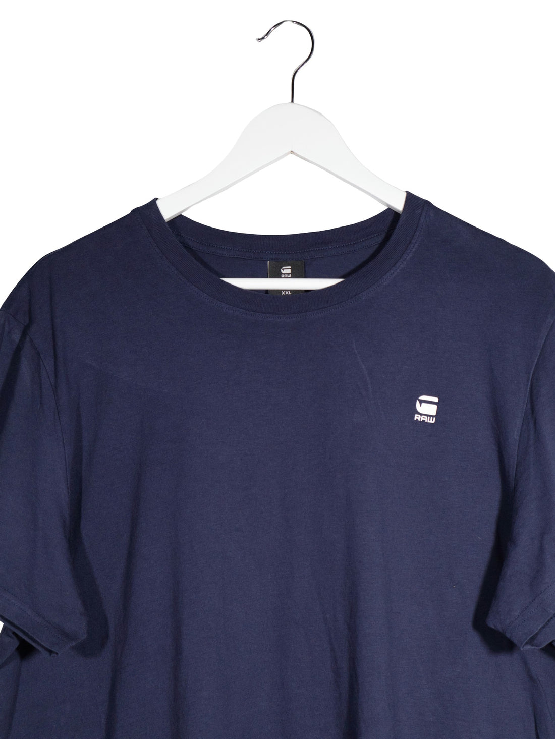 Tricou G-STAR RAW bleumarin mărime XXL detaliu material și croială second-hand premium