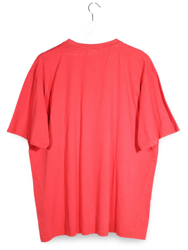 Tricou Umbro roșu mărime XXL vedere din spate second-hand premium